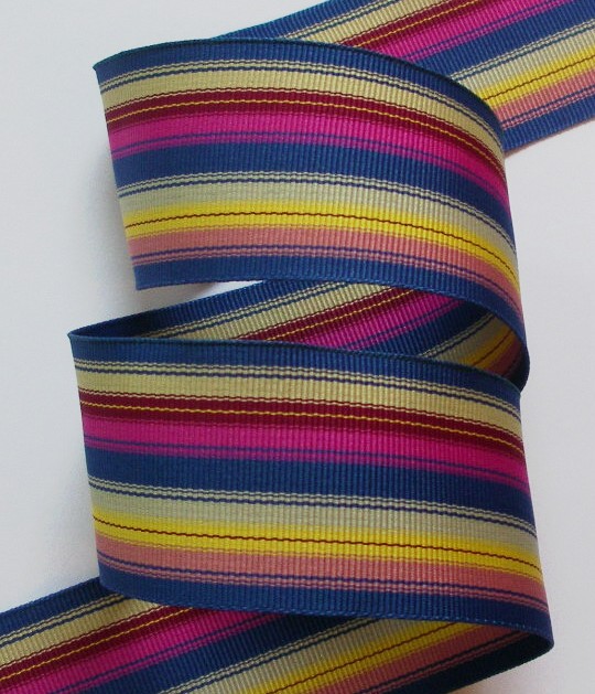 ggs228c (5 YDS) 1 1/2" Royal Stripes