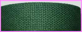 CW16 1 1/4" (3 YDS) HUNTER COTTON WEBBING - HEAVY