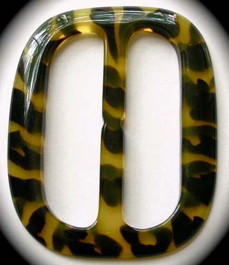 Buckle667 - 2" (id)  x 2 .5" x 2" Tortoise