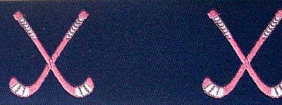 Field Hockey  (3 YDS) 1" Lt. Navy, Pink, White