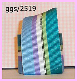 ggs2519ca (5 yds) 1 1/2" Teal/Blue/Lavender